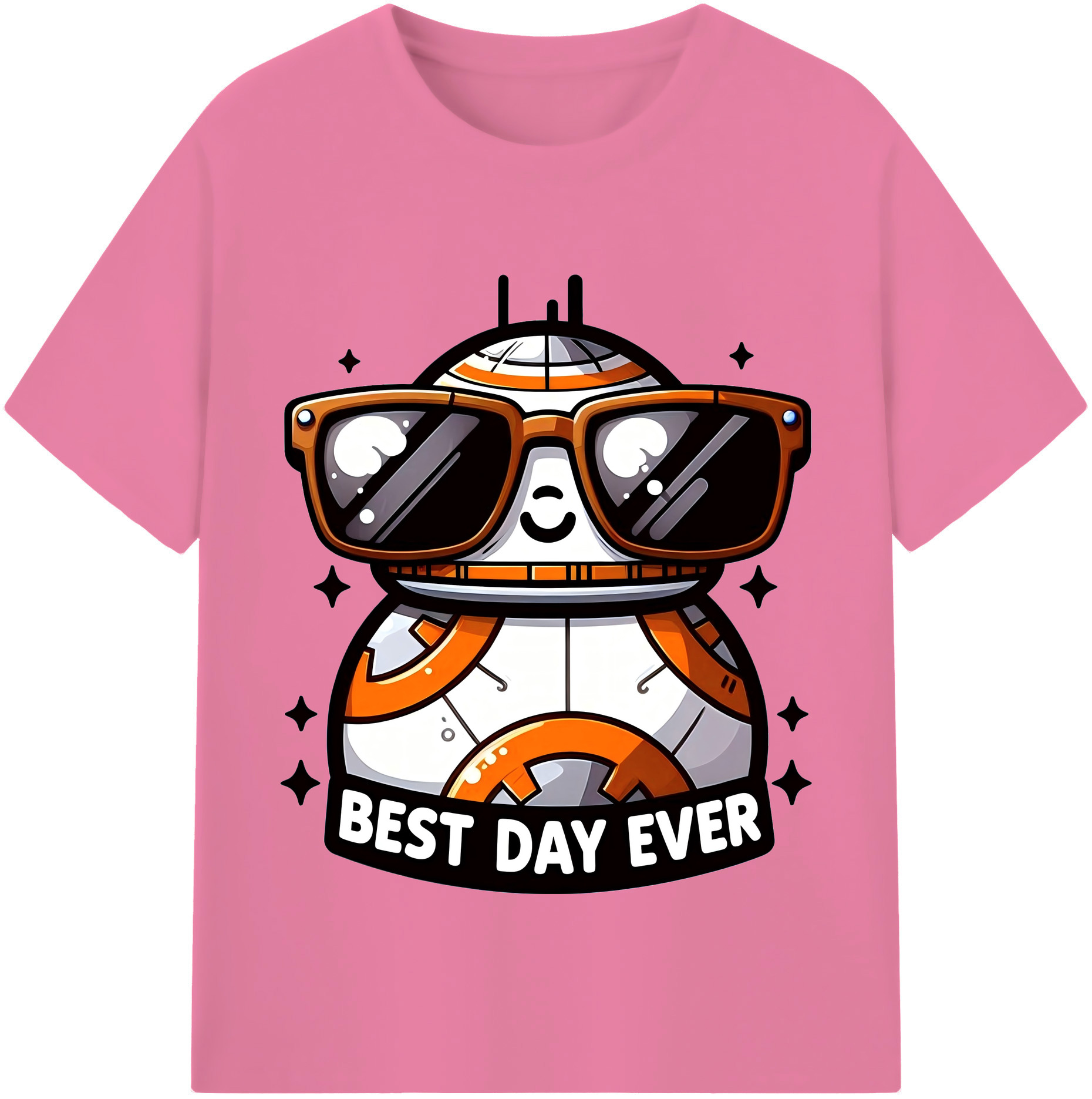 （画像用） スター・ウォーズ Star Wars 綿100％半袖Tシャツ（フロントプリント）